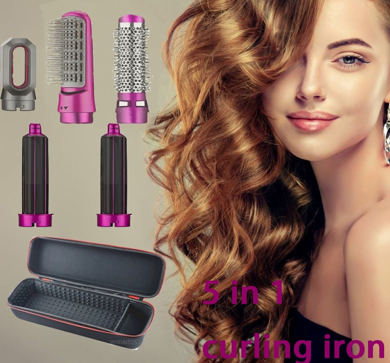 5 IN ONE HOT AIR COMB HAIR DRYER